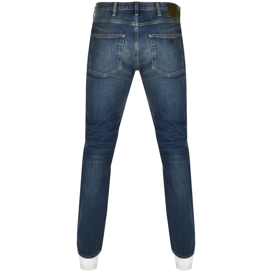 Alternative Image for ProductEmporio Armani J45 Regular Fit Jeans Blue2
